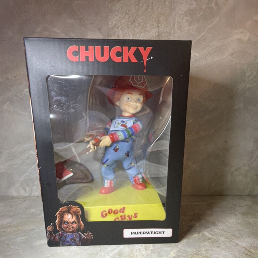 Surreal Entertainment Chucky Good Guys Resin Paperweight Multicolor Boxed